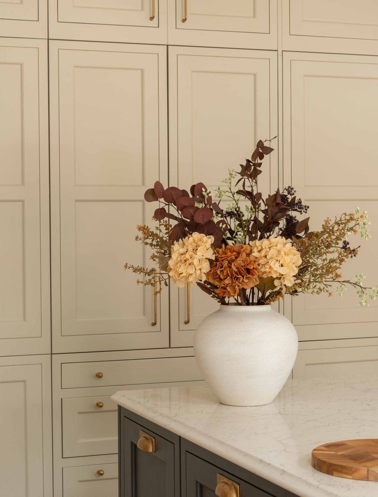 Arina Vase - Brushed white
