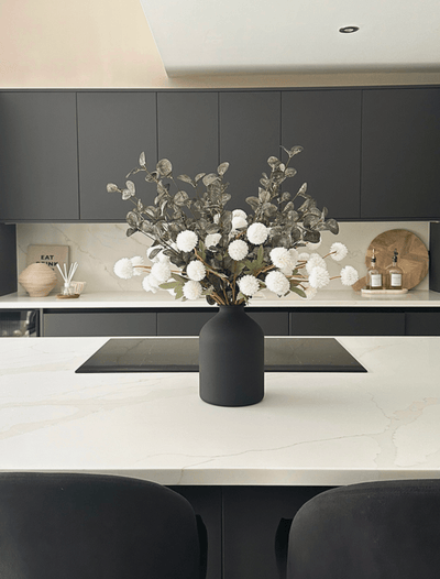 Faux Arrangement - White & Green