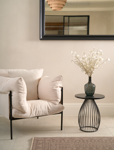 Faux Eucalyptus - Ivory (5 Stems)