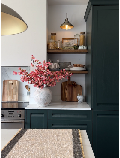 Faux Blossom - Fuchsia Pink (6 Stems)