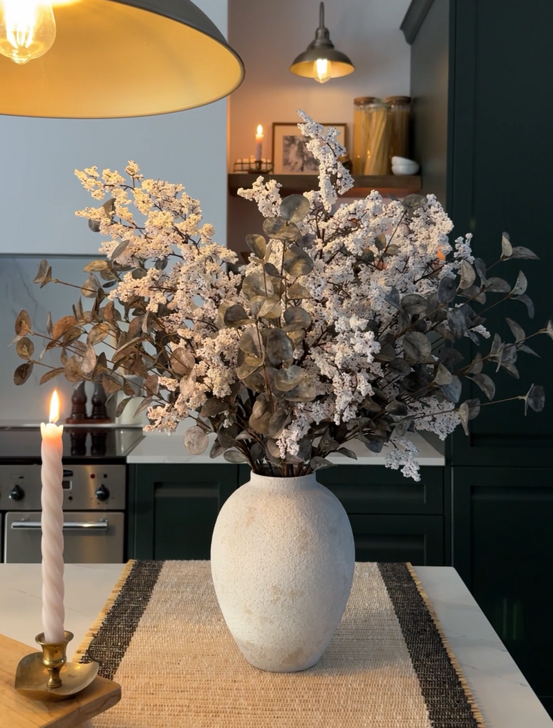 Faux Arrangement - Winter Berry & Eucalyptus