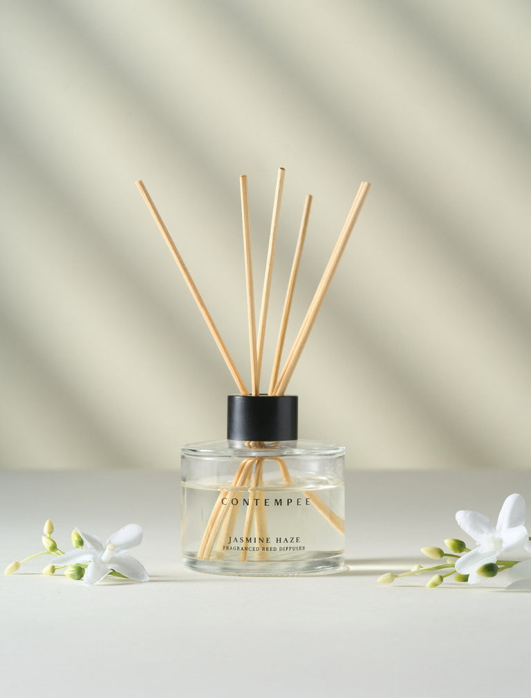 Scented Candle & Diffuser Bundle - Jasmine Haze