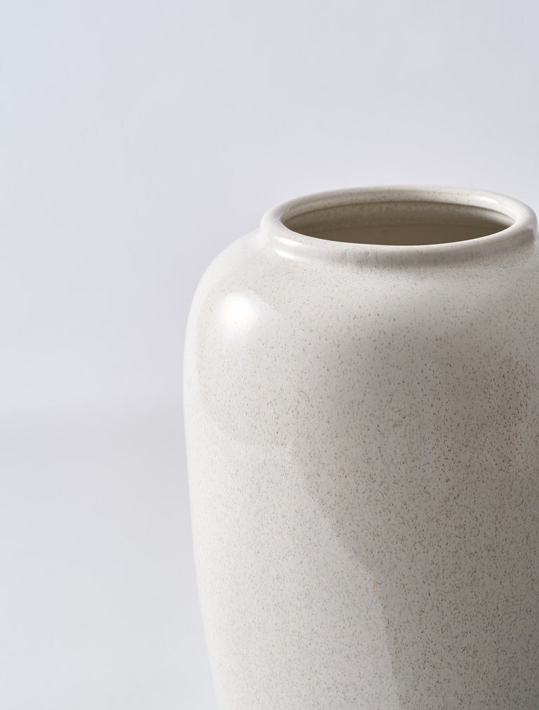 Thea Ceramic Vase - White
