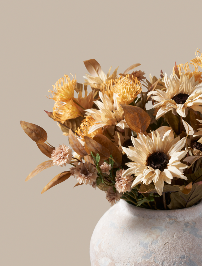 Faux Autumn Arrangement - Neutral