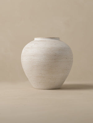 Arina Vase - Brushed white