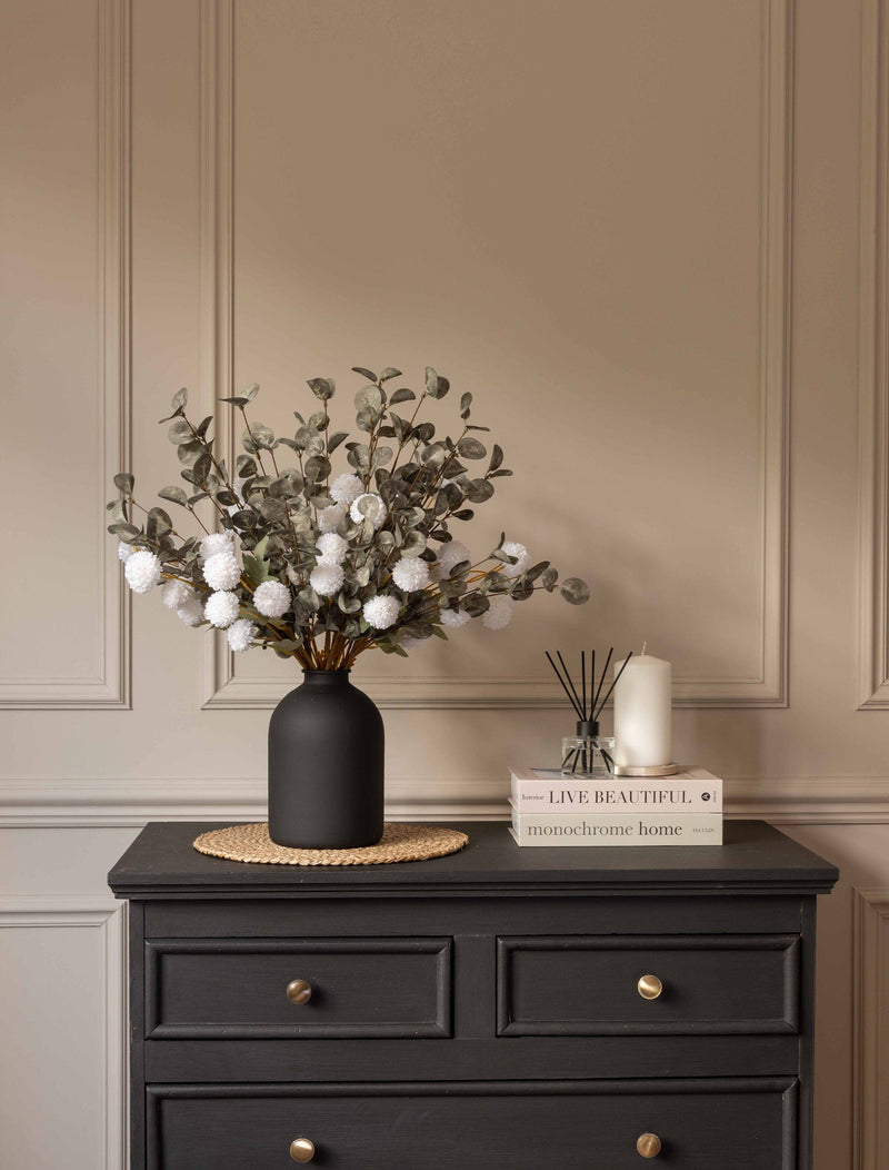 Faux Arrangement - White & Green